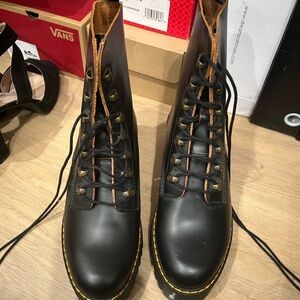 Dr. Martens Black Lace Up Boots